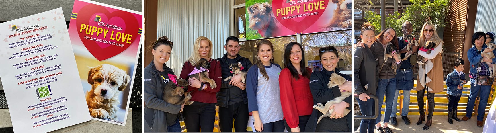 GSC PUPPY LOVE for San Antonio Pets Alive!